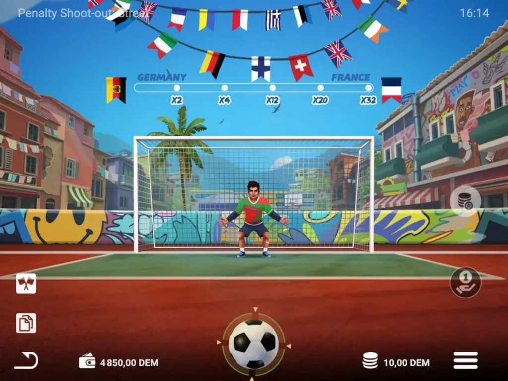 jeu du penalty tablette