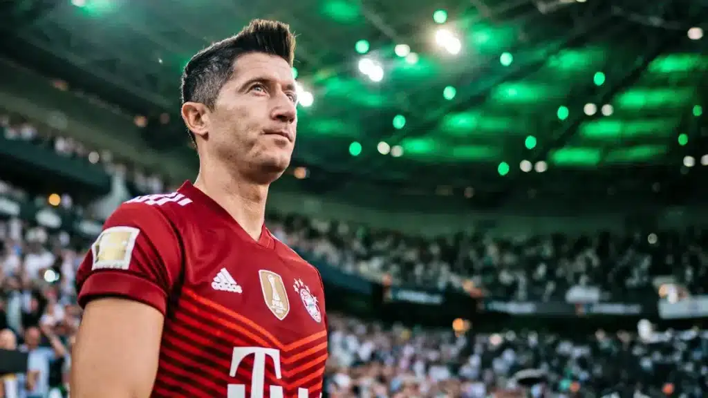 Illustration Robert Lewandowski