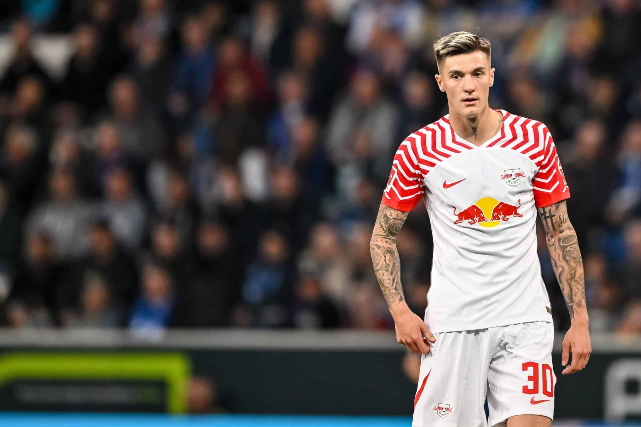 benjamin sesko avec leipzig