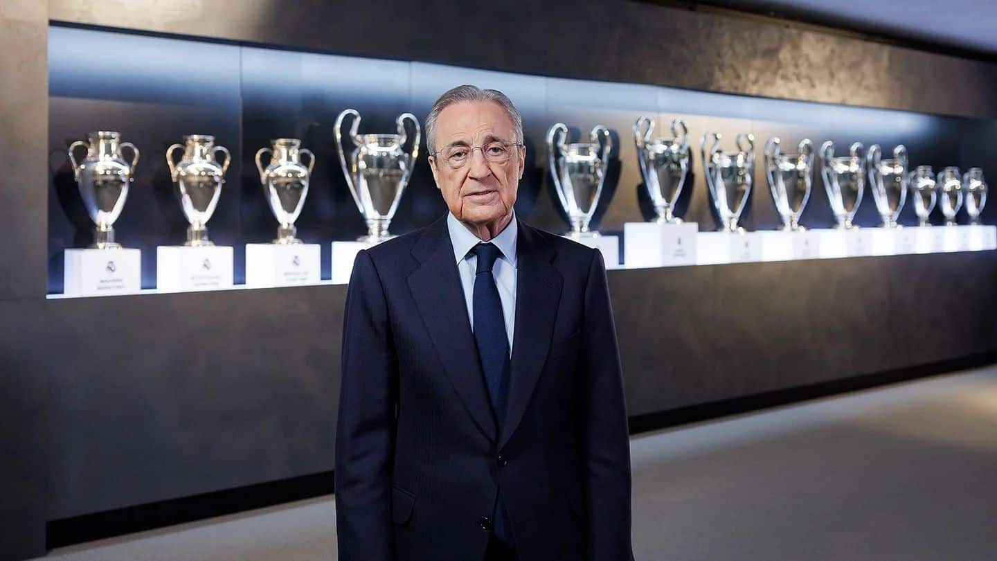 Florentino Pérez, le président du Real Madrid veut renforcer son système défensif.