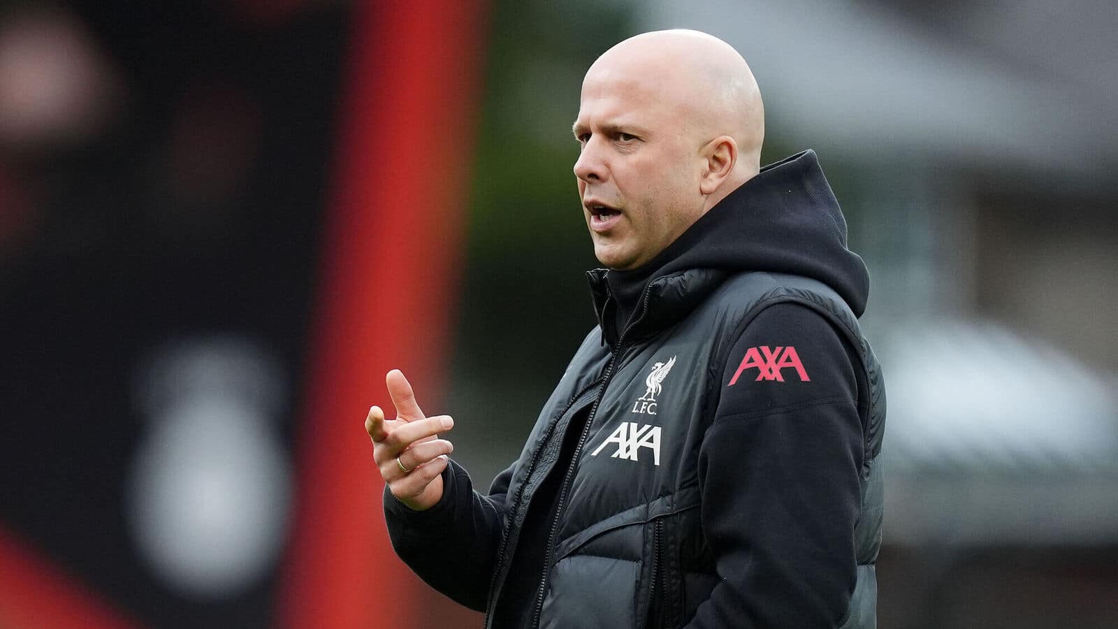 Liverpool manager Arne Slot ahead of the Premier League