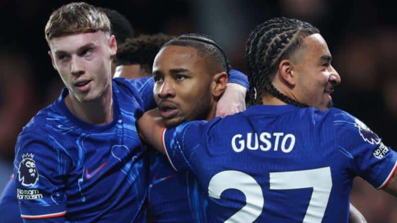 nkunku marque enfin pour chelsea