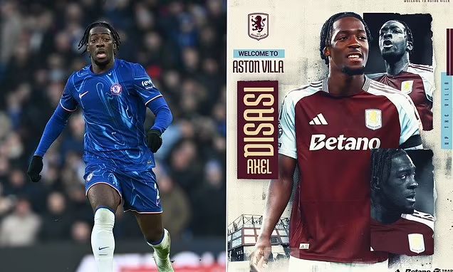 axel disasi signe à villa