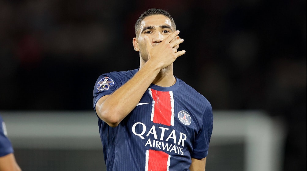 Achraf Hakimi s'est mis à son aise dans le couloir droit.
