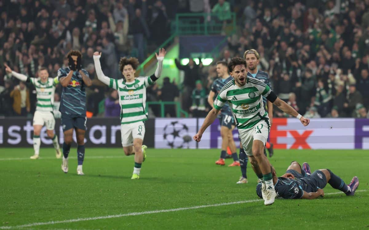 Nicolas Kuhn a marqué pour le Celtic, mais le but fut annulé par le VAR!