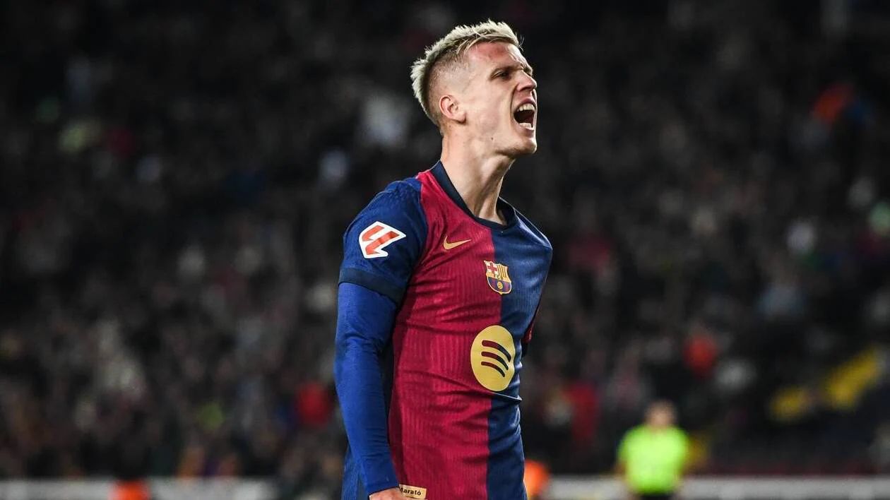 Dani Olmo fût blessé pendant le match face à Osasuna.