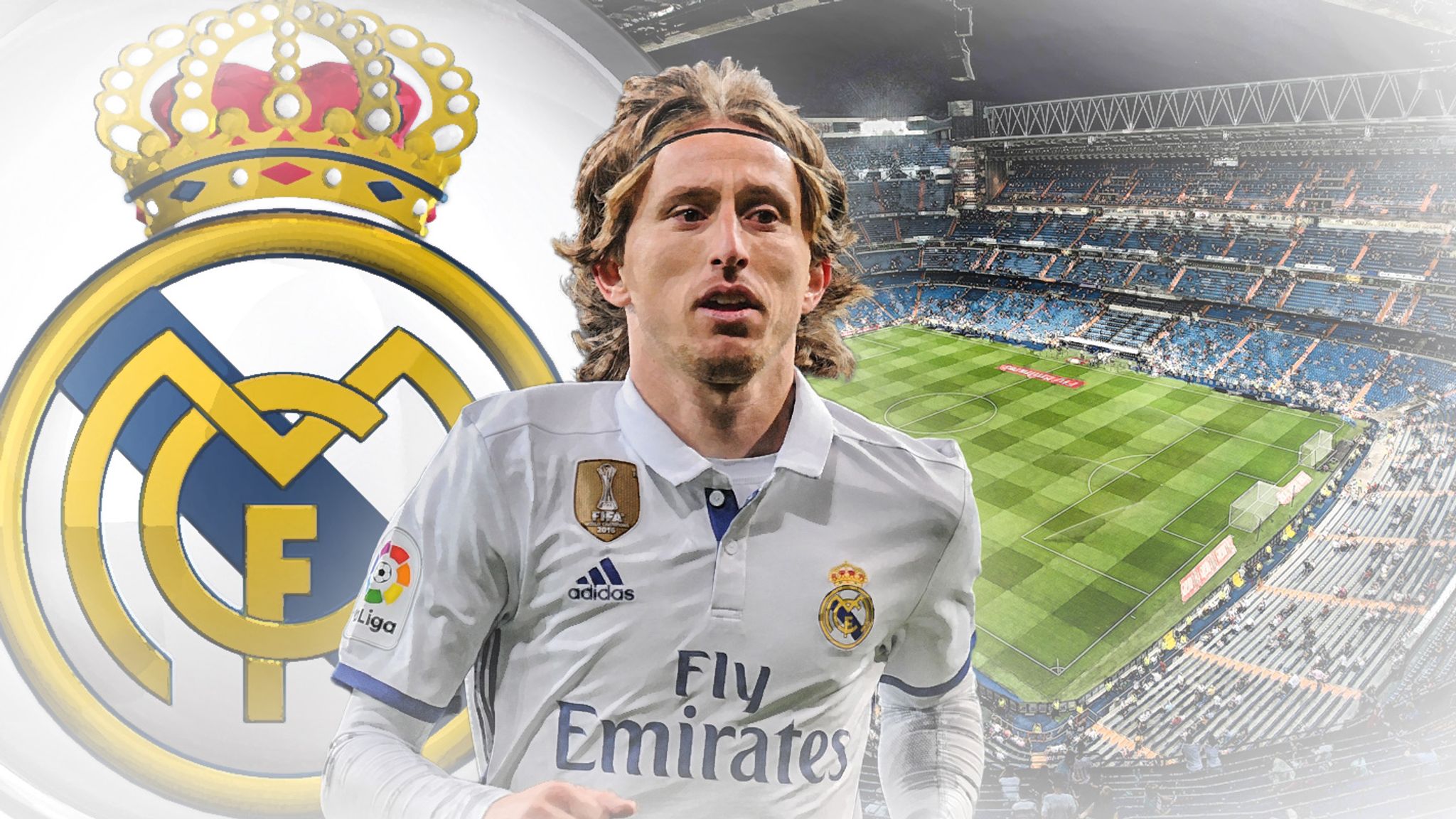 Luka Modric et le Real Madrid, une idylle d'amour qui dure depuis une douzaine d'années.