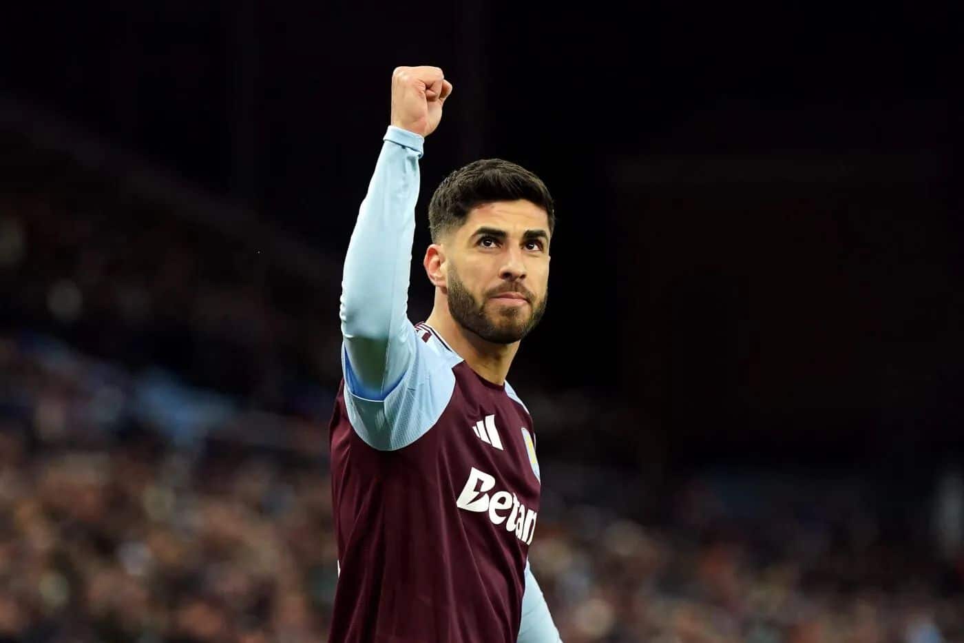 Marco Asensio a marqué deu buts pour Aston Villa.