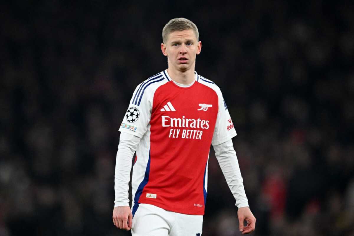 Oleksandr Zinchenko a ouvert le score pour Arsenal dès la sixième minute.