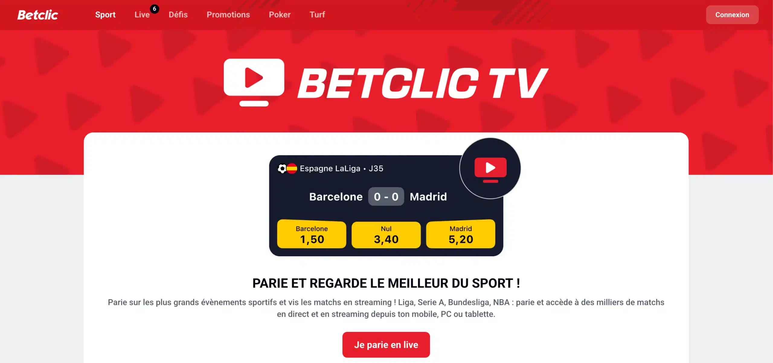 betclic tv betclic