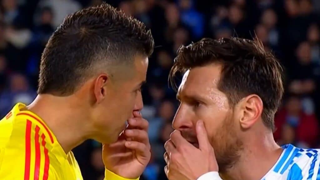 Messi pique au vif, James tente d’esquiver