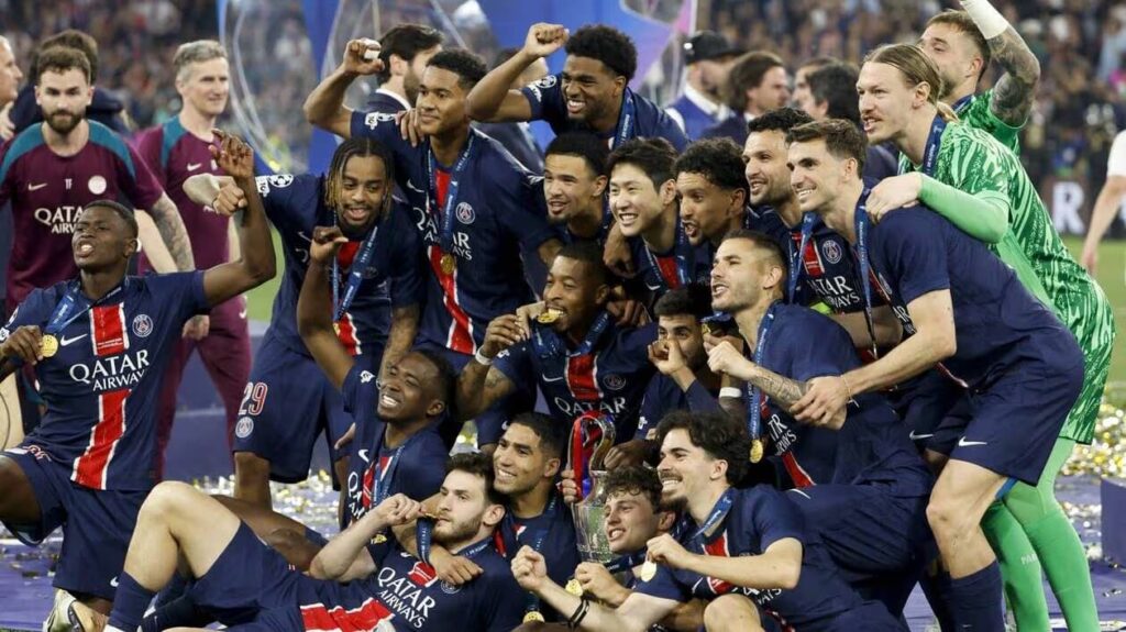 Victoire du PSG face à l’Inter Milan (5-0)