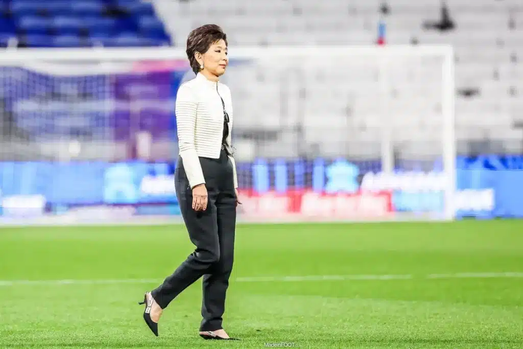La défense du projet lyonnais reposera sur Michelle Kang, récemment nommée présidente du club