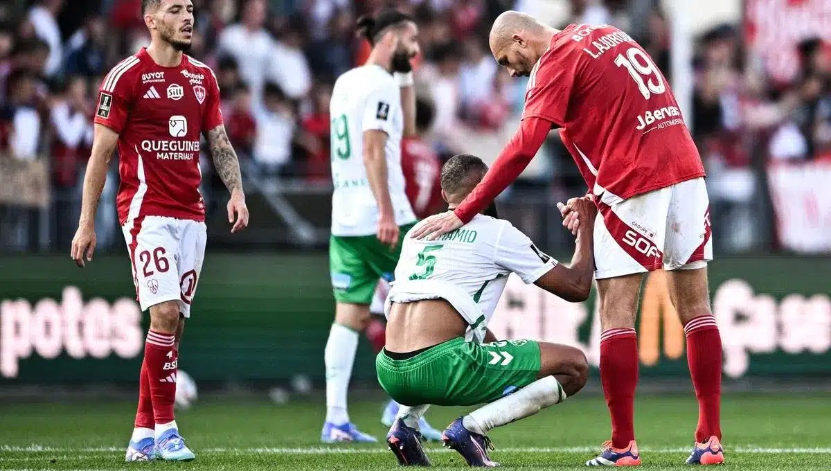 saint-etienne défaite